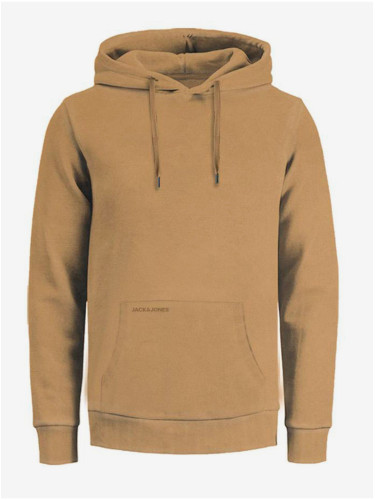 Light brown men's hoodie Jack & Jones Drew - Men's
