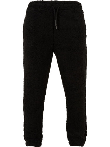 DEF Teddy Sweatpants with Black Embroidery