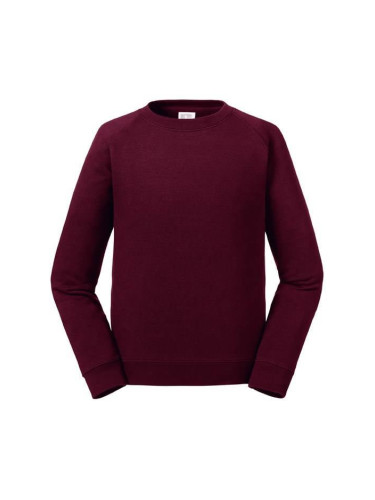 Burgundy sweatshirt Raglan - Authentic Russell