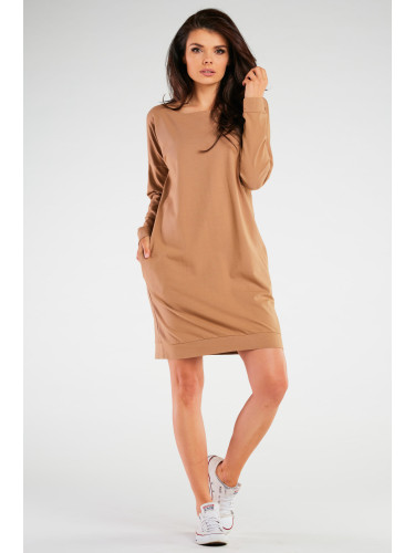 Infinite You Woman's Dress M257 Beige