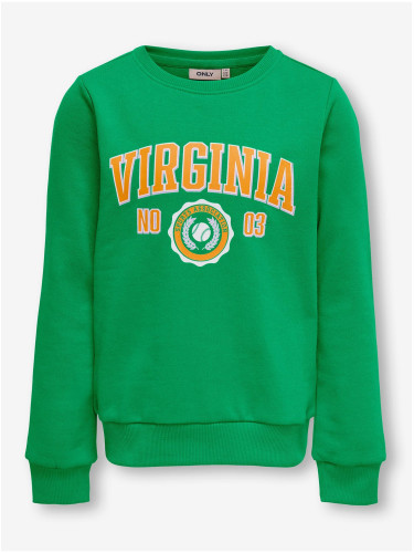 Green Girls' Sweatshirt ONLY Cali - Girls