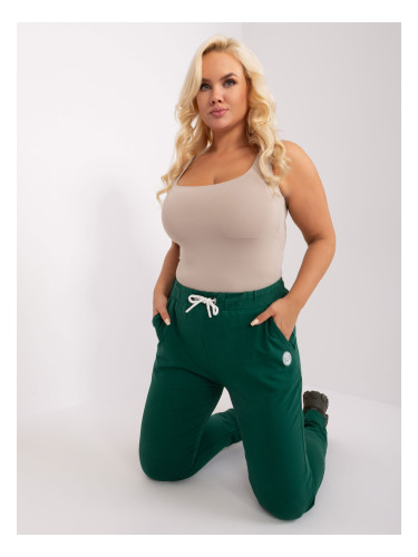 Navy green sweatpants plus size