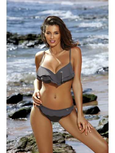 Matylda Fulligine M-469 (8) Grey Swimsuit