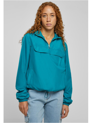 Women's Basic Pull Over Watergreen Jacket