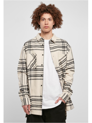 Long oversized checkered shirt Summit softseagrass