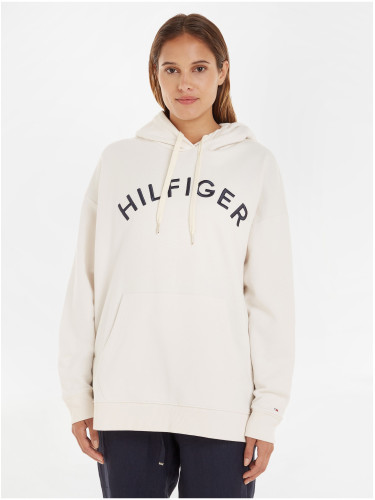 Cream Women's Sweatshirt Tommy Hilfiger - Women