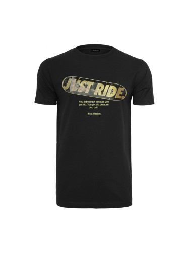 Black Just Ride T-shirt