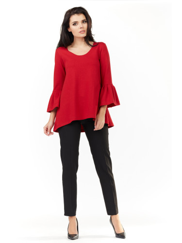 Infinite You Woman's Blouse M156 Red