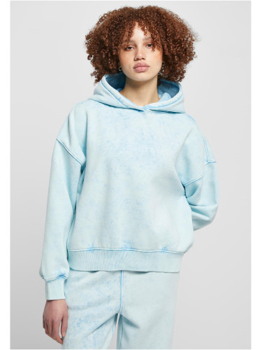 Women's oversized hooded towel balticblue
