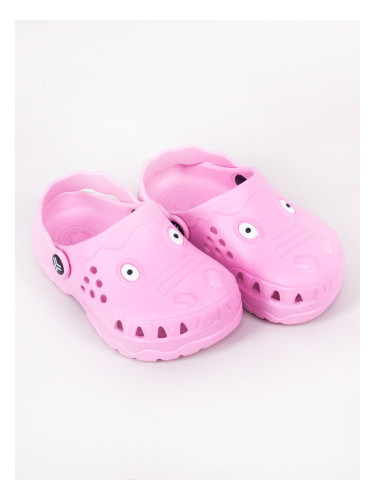 Yoclub Kids's Girls Crocs Shoes Slip-On Sandals OCR-0045G-0600
