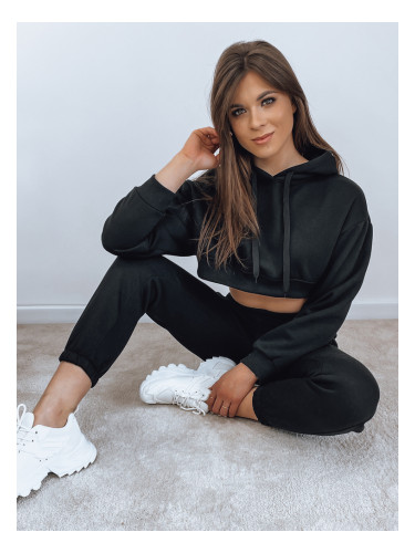 Komplet damski dresowy SERINE czarny Dstreet