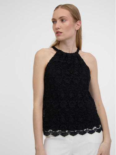 Orsay Black Women's Lace Tank Top - Women's