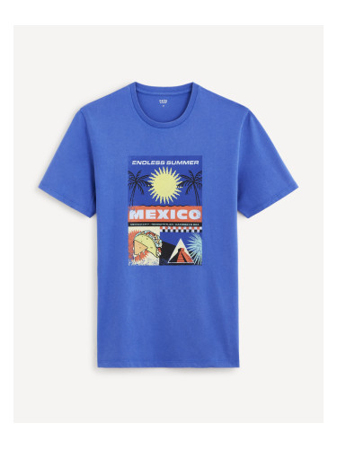 Celio T-shirt with Dexico print - Men's