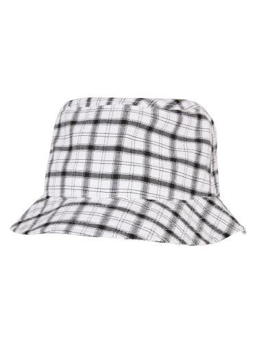 Check Bucket Hat White/Grey