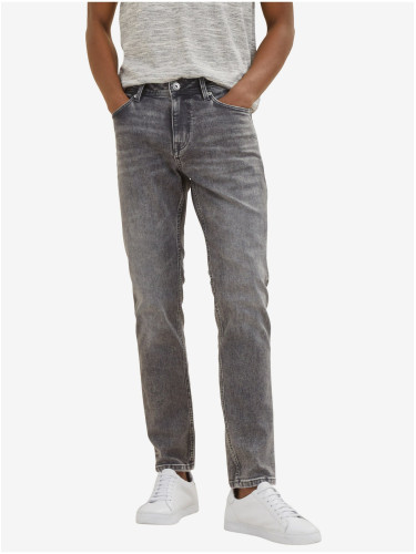 Grey Mens Slim Fit Jeans Tom Tailor - Men