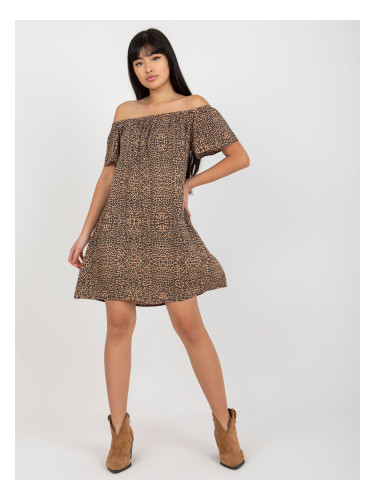 Dress-D73771R30145J-brown