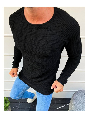 Black men's sweater WX1598