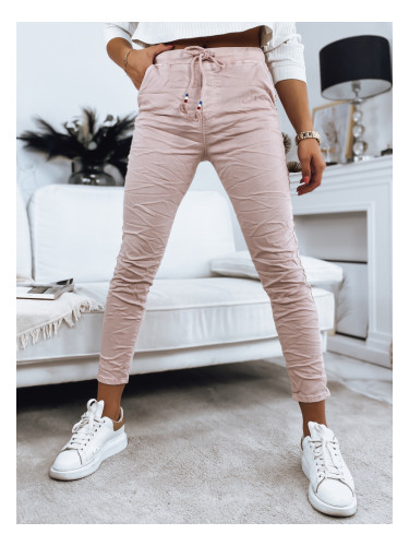 Дамски панталон VICKY розов Dstreet