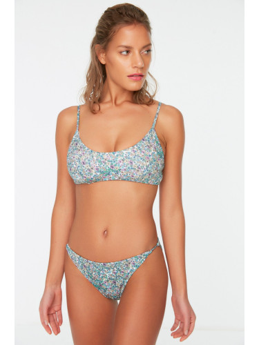 Дамско долнище на бански Trendyol Patterned