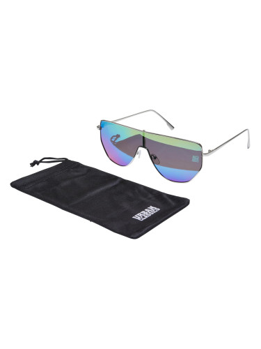 Palm Springs Sunglasses Silver/Rainbow