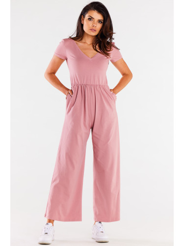 Infinite You Woman's Jumpsuit M293 Pink