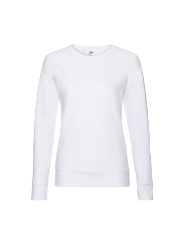 White classic light sweatshirt Fruit of the Loom