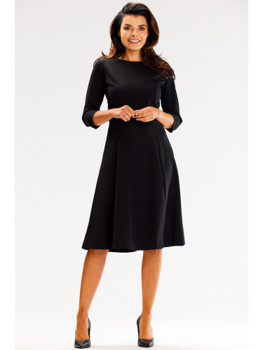 Awama Woman's Dress A594 Black