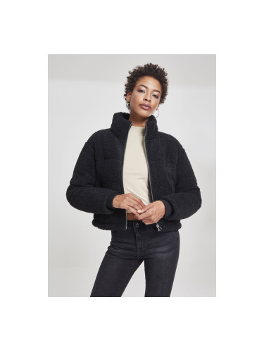 Women's boxes Sherpa Puffer Jacket black