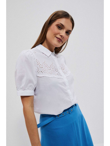 Marisse Women's Shirt L-Ko-4040 White