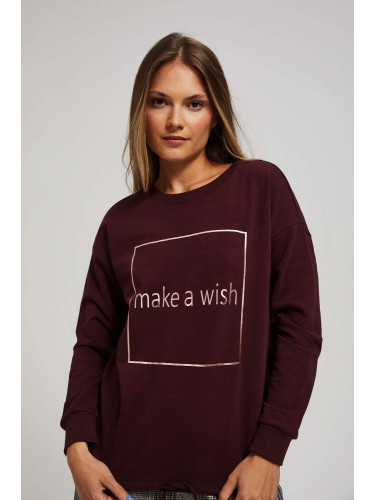 Marisse Simple Sweatshirt With A Print
