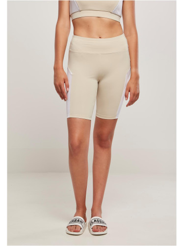 Women's shorts Color Block Cycle softseagrass/white