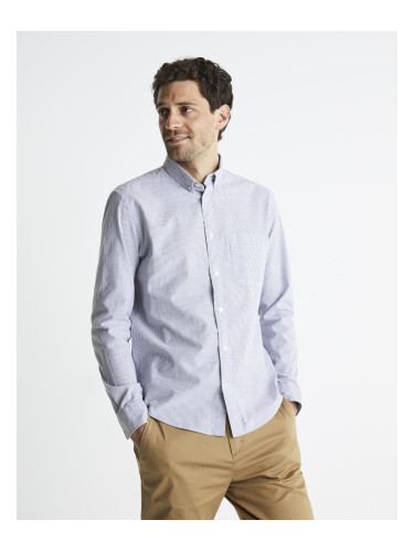 Celio Baxfordday Long Sleeve Shirt - Mens