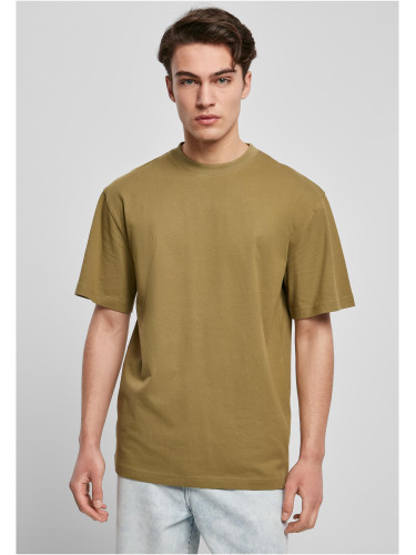 Оувърсайз маслиненозелена тениска