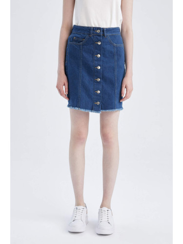 DEFACTO Regular Fit 120 Woven Skirt