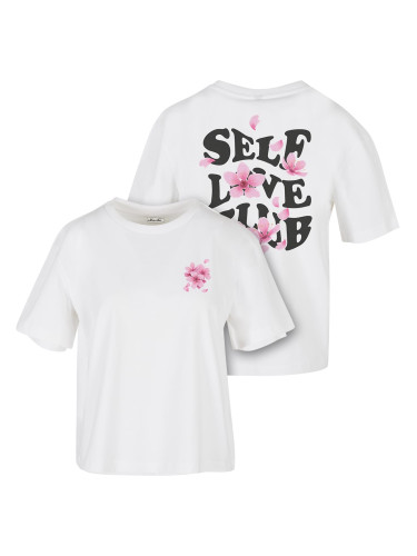 White Self Love Club T-shirt