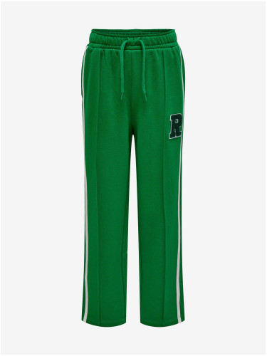 Green girly sweatpants ONLY Selina - Girls