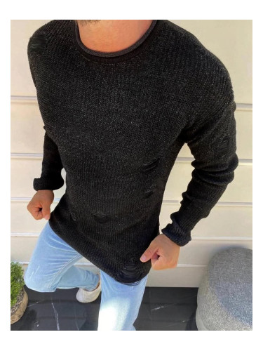 Black men's sweater WX1582