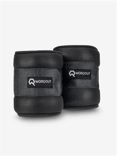 Black Wrist and Ankle Weights Worqout Wrist and Ankle Weight 2.3
