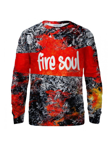 Bittersweet Paris Unisex's Fire Soul Sweater S-Pc Bsp331