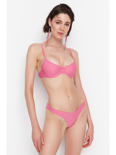 Trendyol розово основно бикини дъно