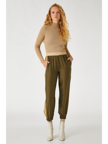 Дамски панталон Koton Khaki