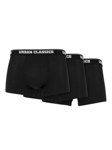 Men's Boxer Shorts 3-Pack Black