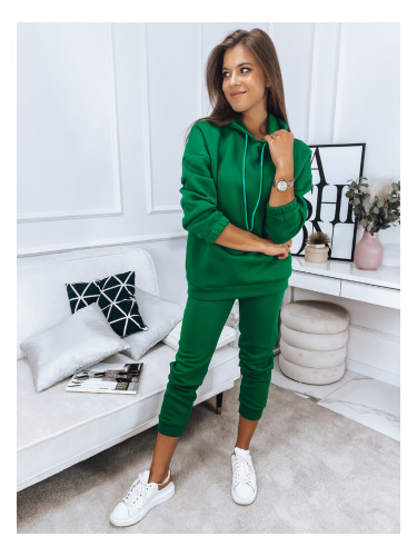 Komplet damski dresowy KSENIIA PREMIUM zielony Dstreet