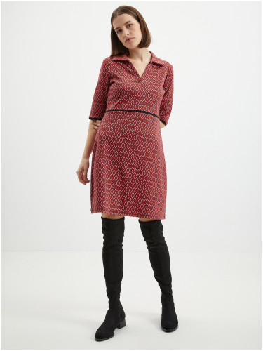 Orsay Pink-Red Women's Patterned Dress - Women's