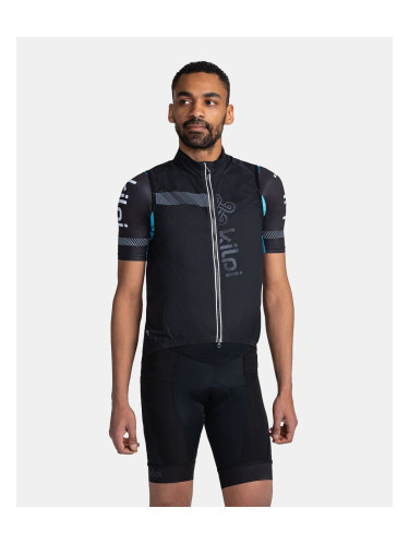 Men's cycling vest Kilpi FLOW-M Black