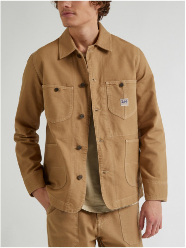 Light Brown Light Men's Jacket Lee - Men