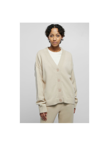 Women's oversized cardigan - beige