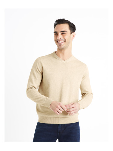 Celio Cotton Sweater Decotonv - Mens