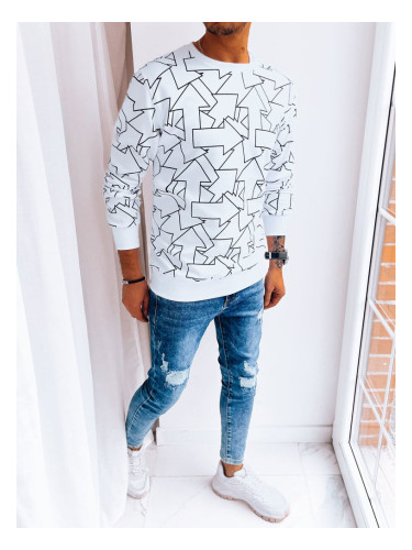 Men's sweatshirt with white print Dstreet