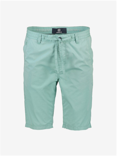 Turquoise men's chino shorts LERROS